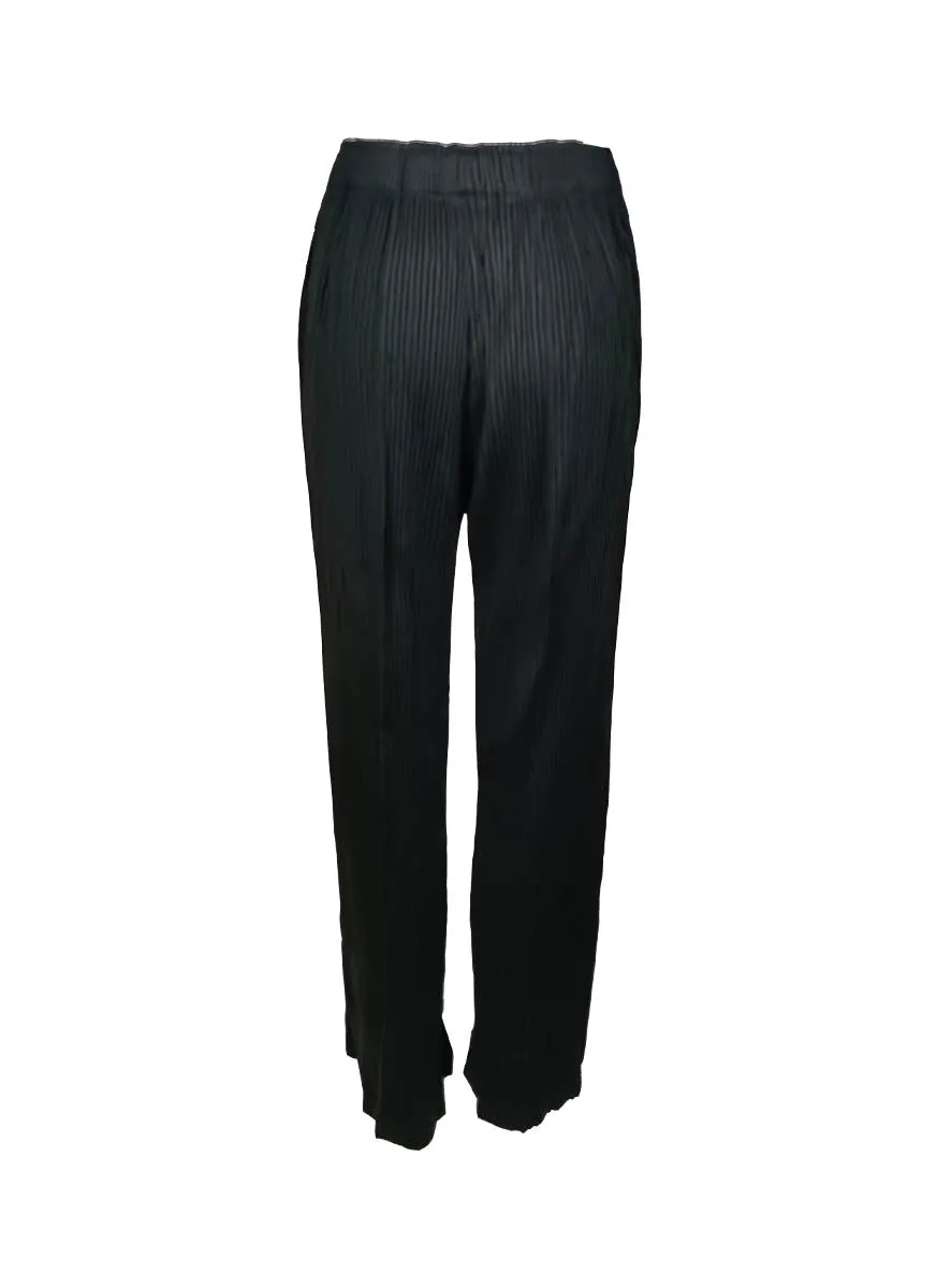 2230073 Straight Cut Pleats Pants *Backorder