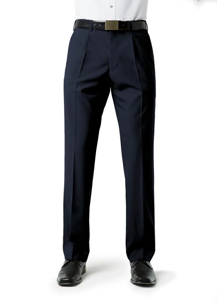 Biz Collection BS29110 Mens Pleat Front Pant