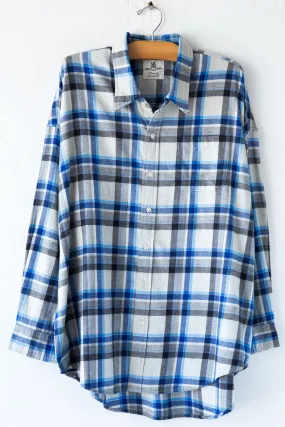 Button Plaid Shirt