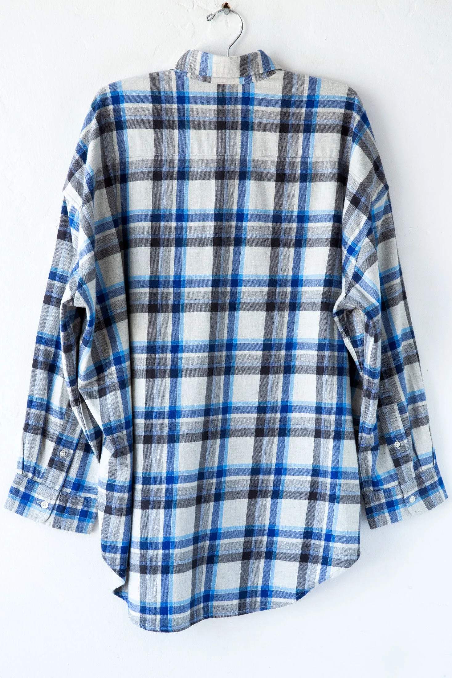 Button Plaid Shirt