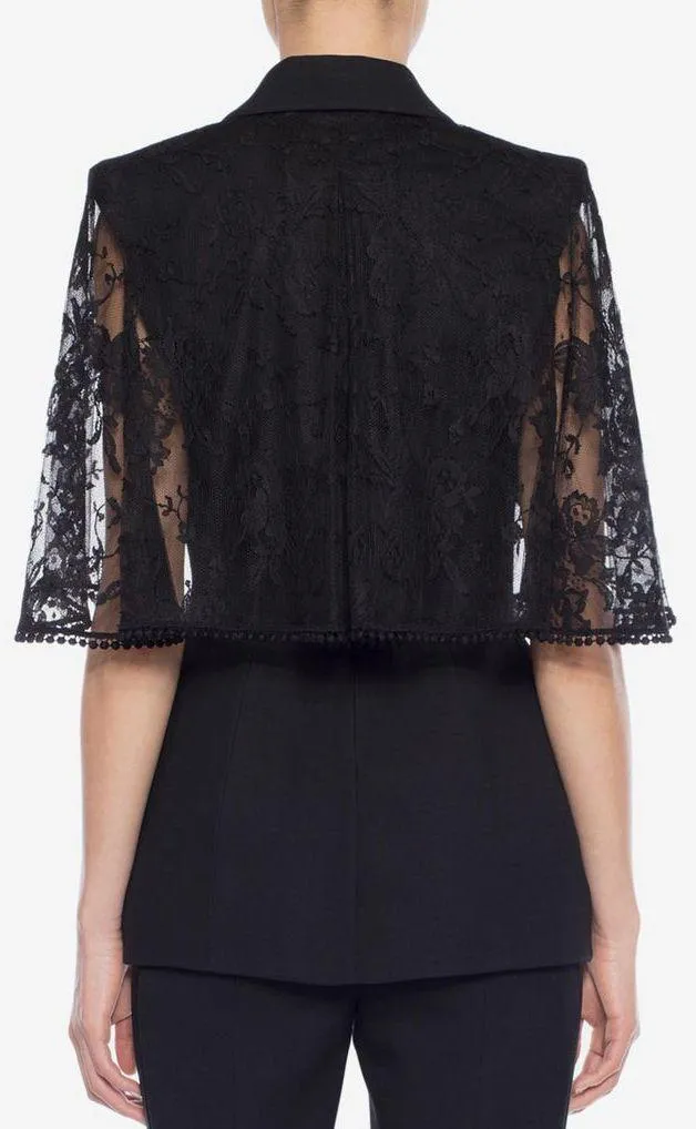 Cape Lace Sleeve Jacket