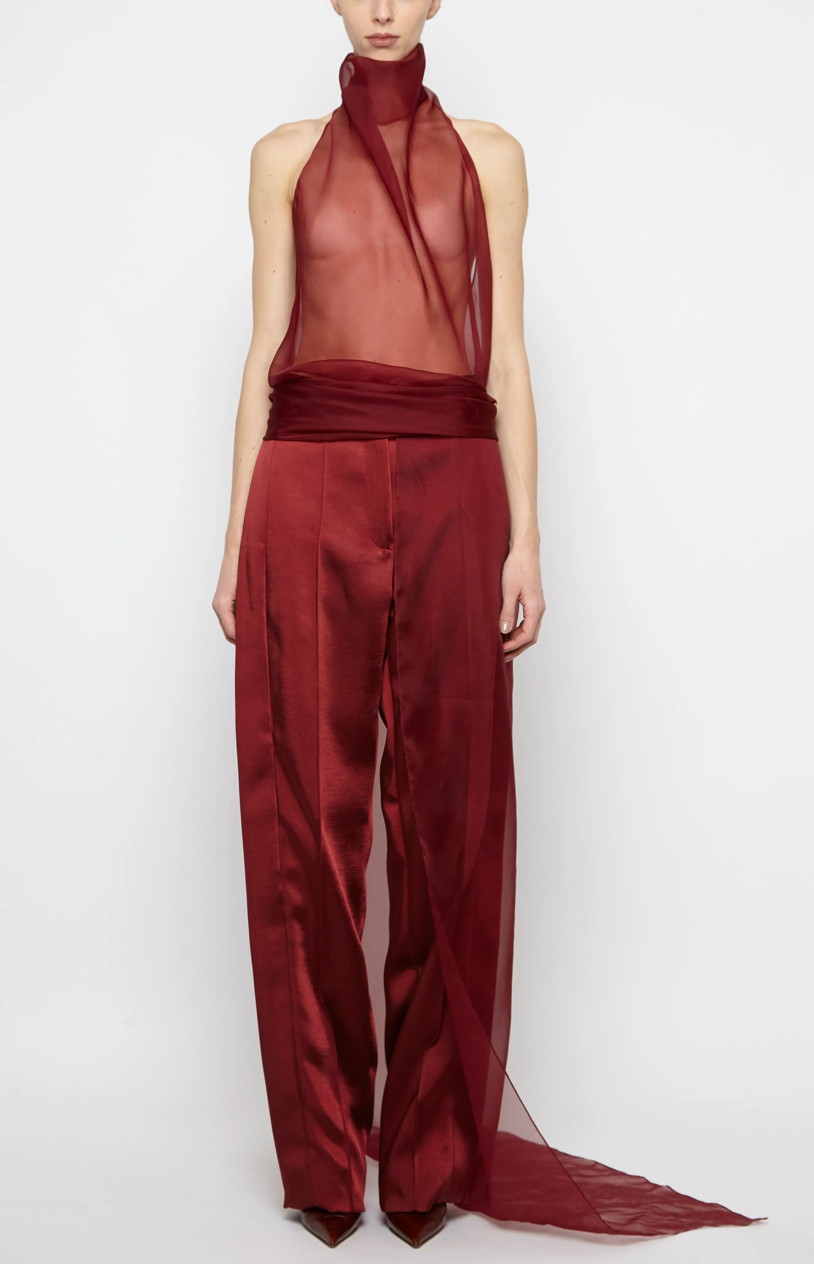 DEEP PLEAT DETAIL PANT