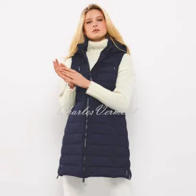 Frandsen Longline Gilet - Style 533-321-69 (Navy)