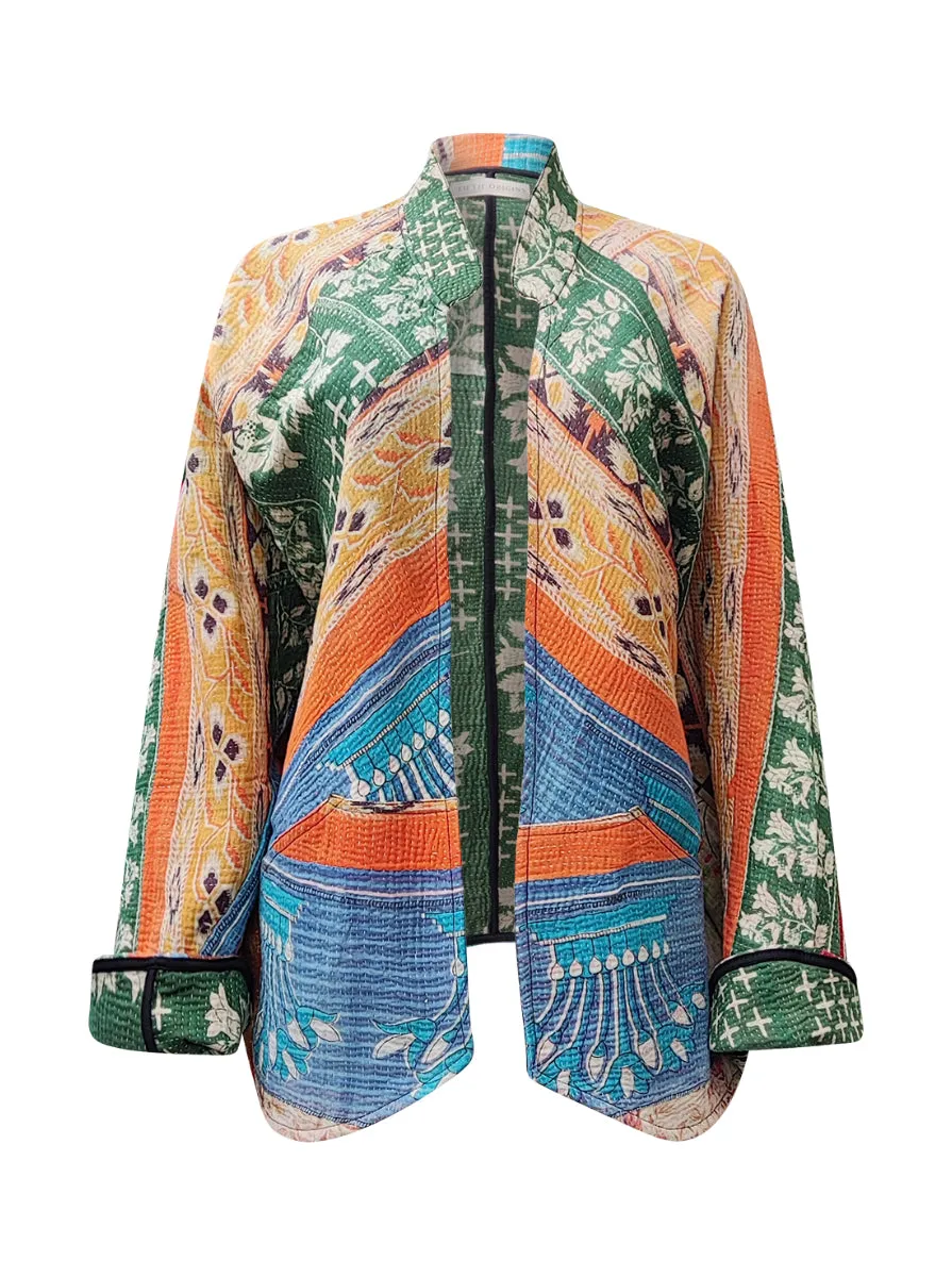 kantha vintage short jacket ranjana