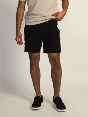 KOLBY TEXTURED SHORT - BLACK