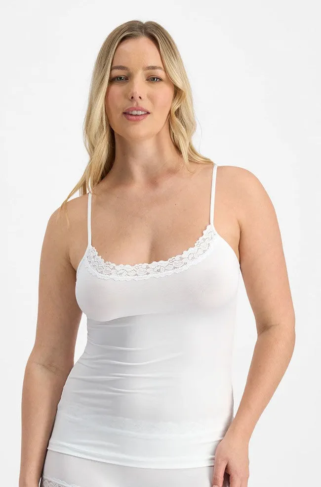 Parisienne Classic Cami (White)