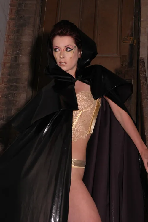 PVC Hooded Cape