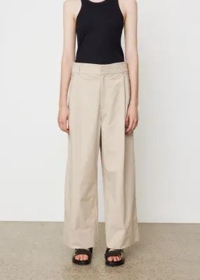 Relaxed Pleat Front Pants