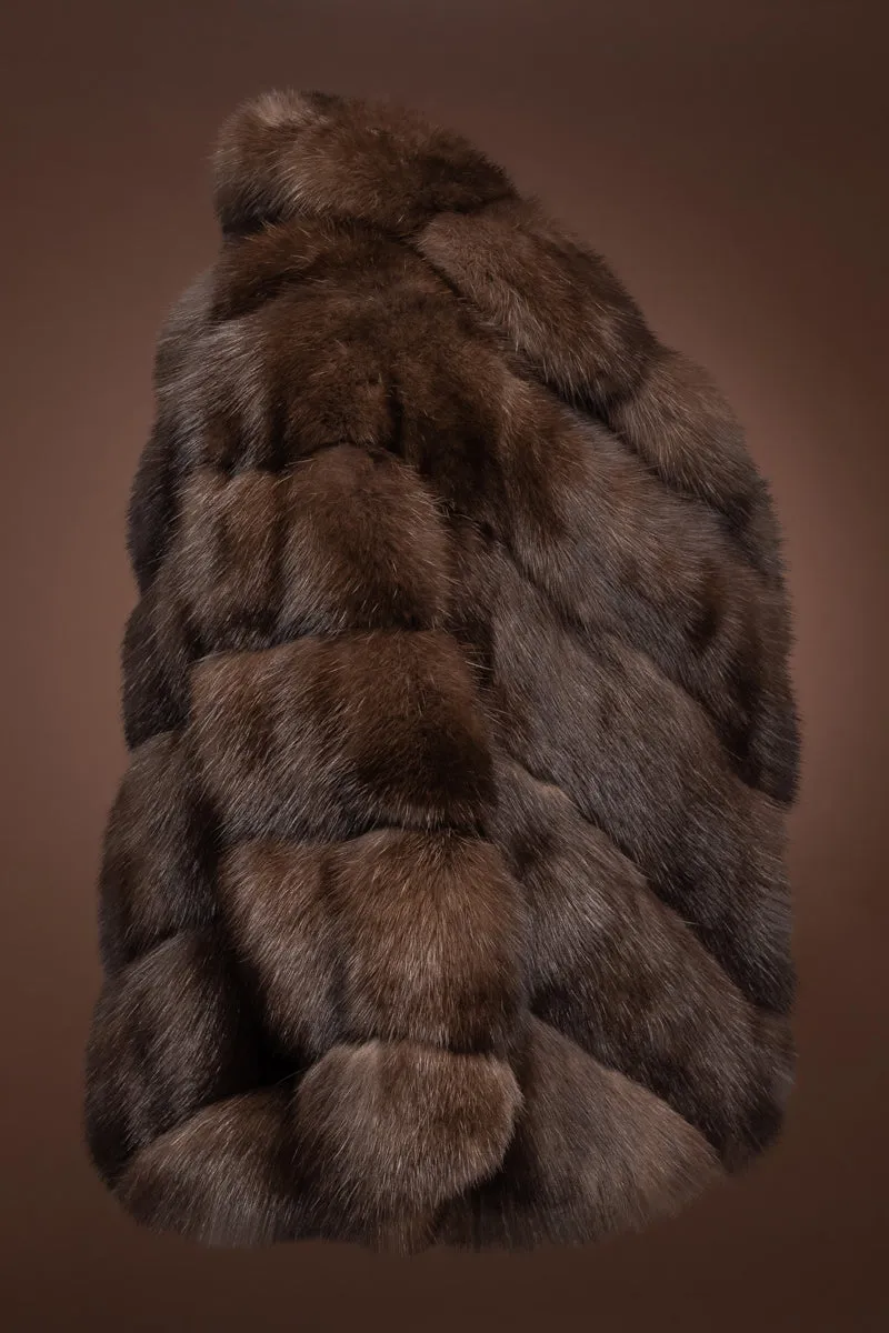 Russian Sable Fur Cape