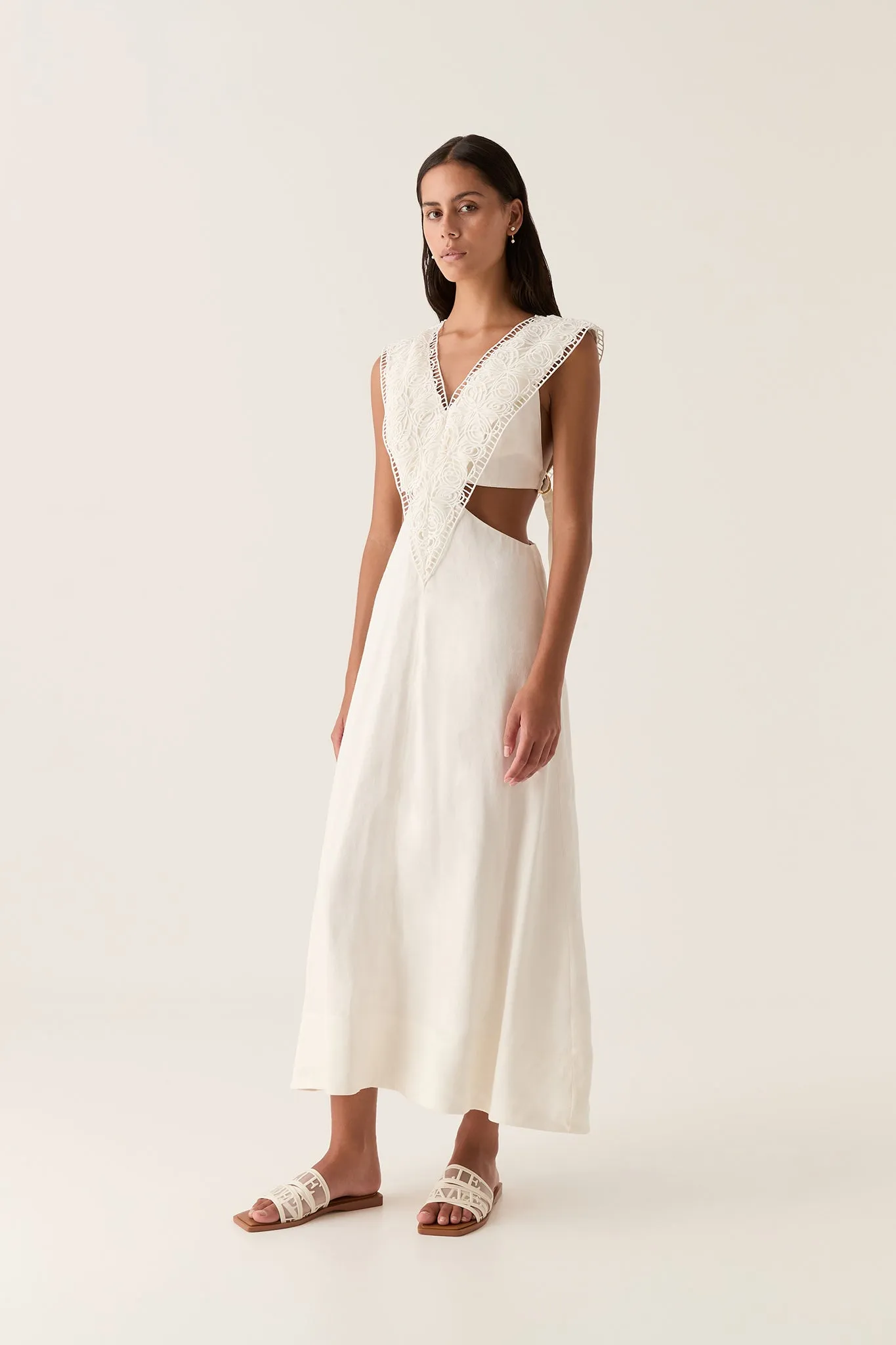 Spirit Belted Midi Dress