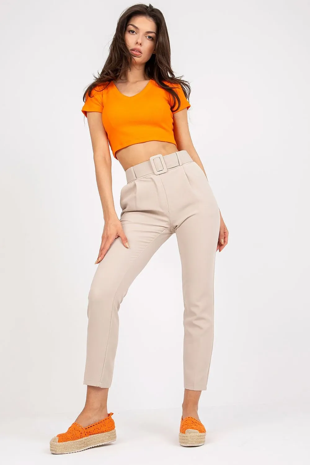 TEEK - Belted Pleat Trousers