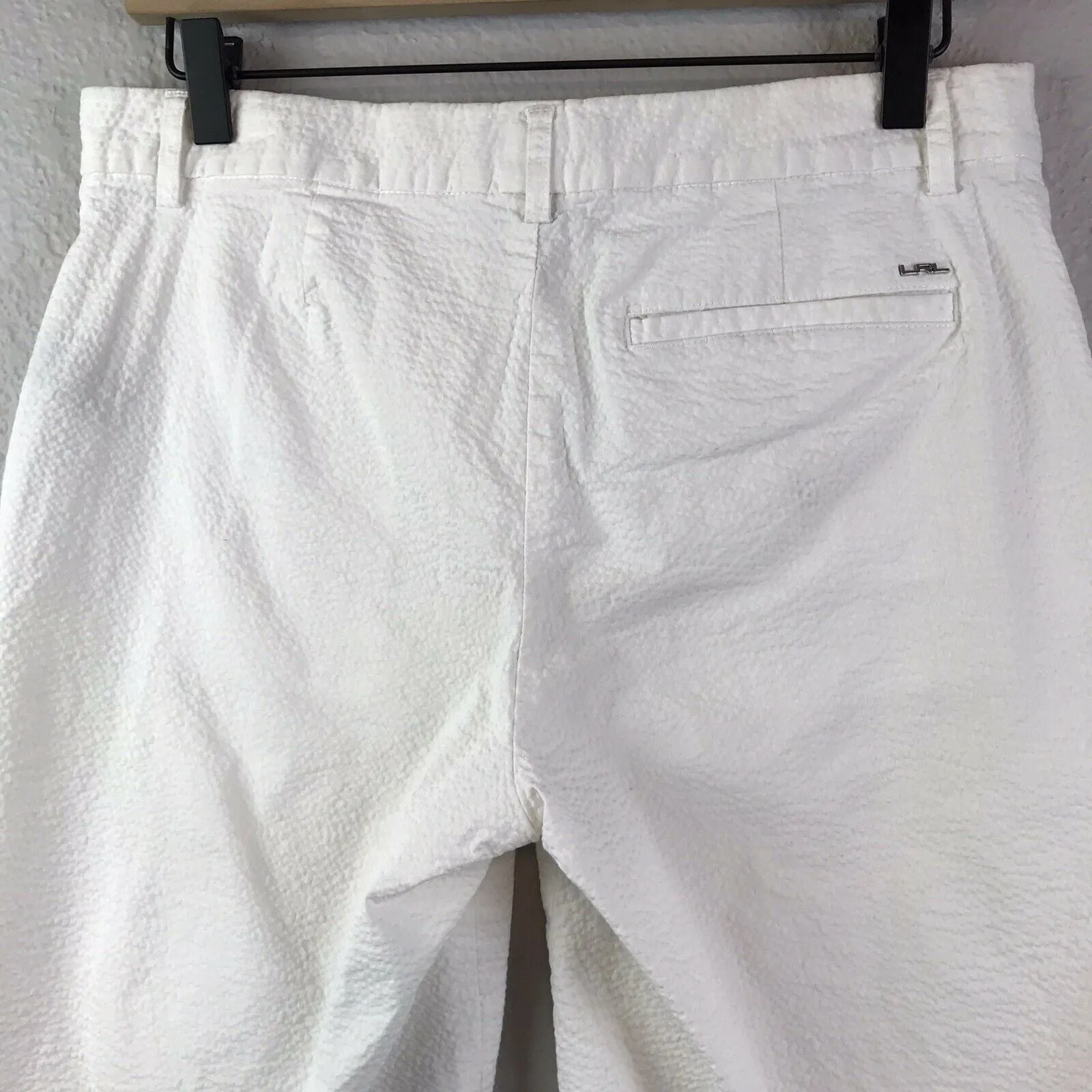 Textured Bermuda Shorts