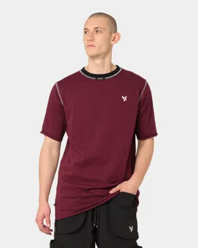 The Anti Order Warsaw Ars T-Shirt Dark Burgundy