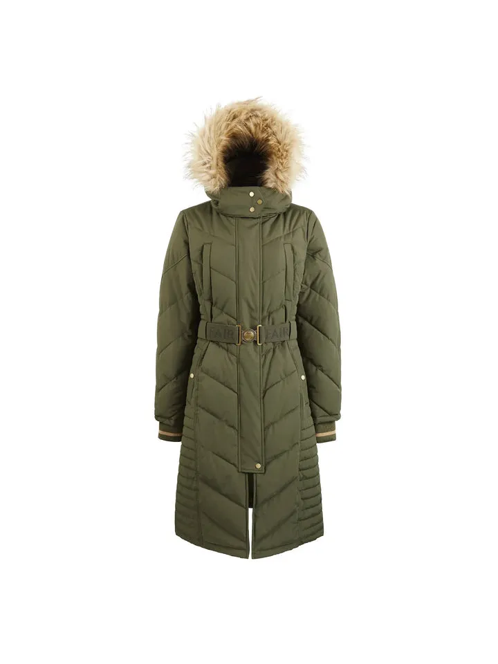 The Charlotte
Women's Padded Long Coat - Khaki