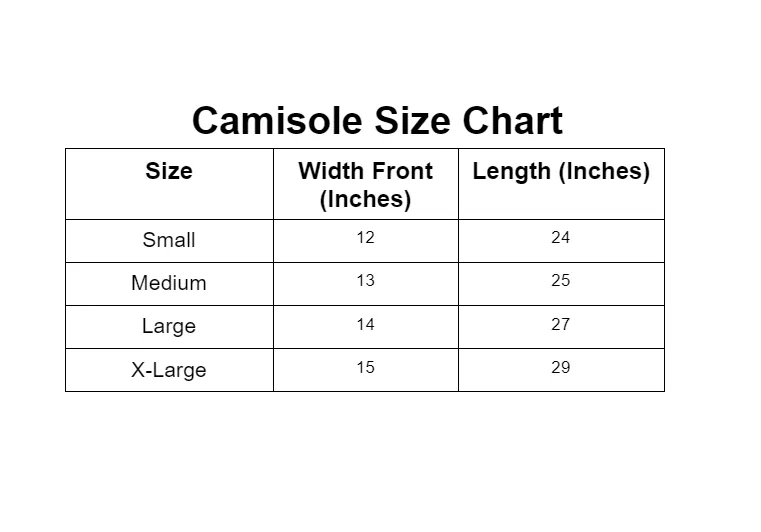 Women's Slim-Fit cotton Camisole